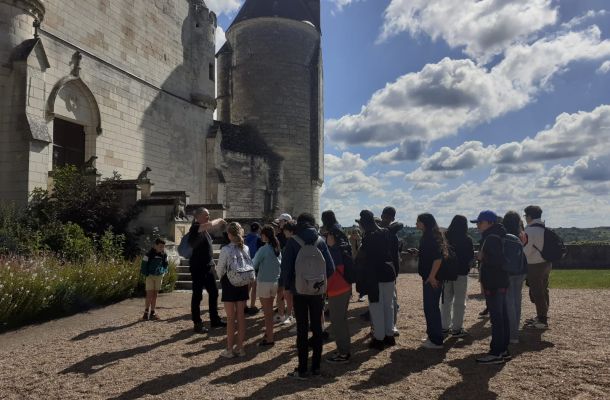 Les cinquièmes à Loches