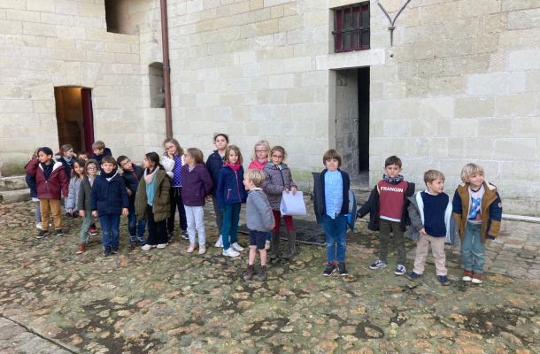 Visite au Château de Saumur de la classe CP/CE1